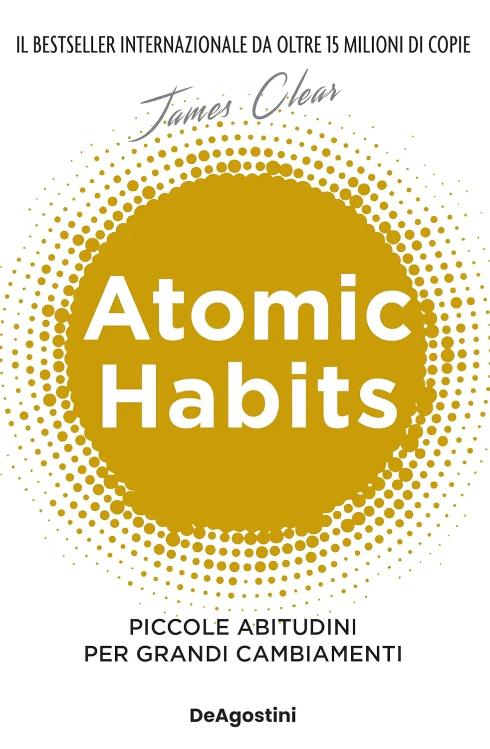 Atomic Habits by James Clear — book cover