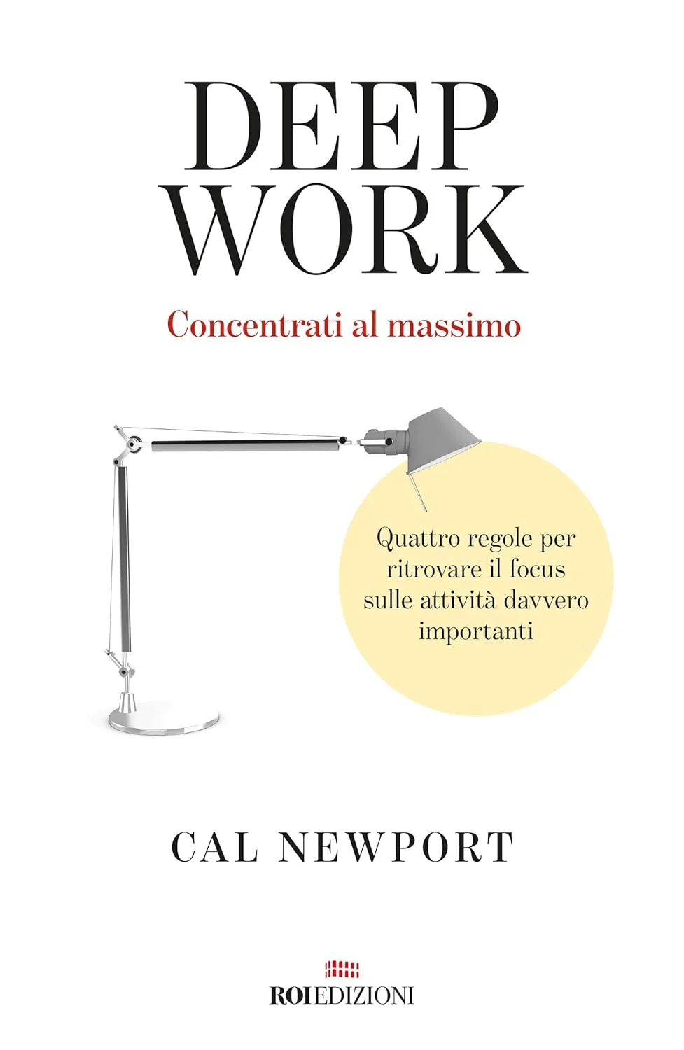 Deep Work by Cal Newport — book cover