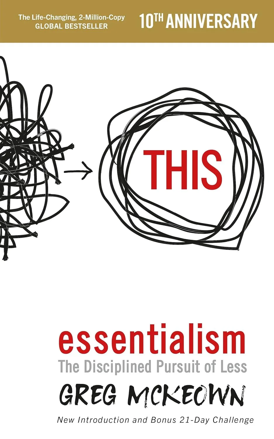 Essentialism by Greg McKeown — book cover